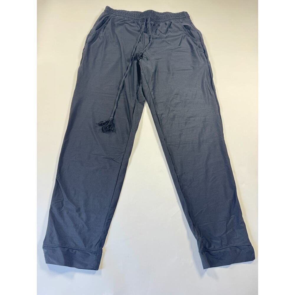Women’s Tommy Bahama Joggers Pants Silky Lounge Travel Casual Black Size Small